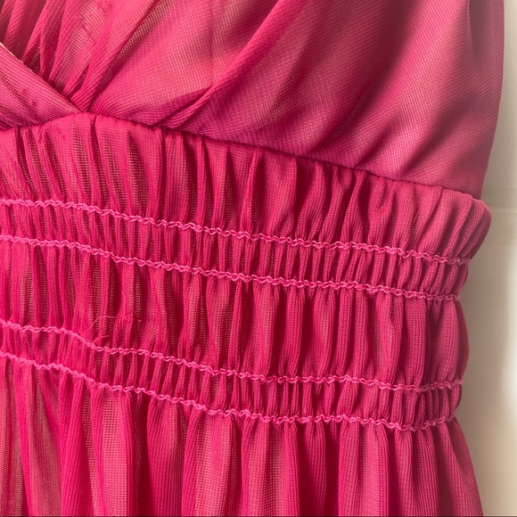 LE CHATEAU pink spaghetti strap dress size small - Picture 5 of 5